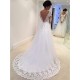 A-Line Long Sleeves Lace V-Neck Wedding Dresses Bridal Gowns 3030095 A-Line Long Sleeves Lace V-Neck Wedding Dresses Bridal Gowns 3030095