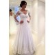 A-Line Long Sleeves Lace V-Neck Wedding Dresses Bridal Gowns 3030095 A-Line Long Sleeves Lace V-Neck Wedding Dresses Bridal Gowns 3030095