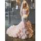 Mermaid Sweetheart Pink Beaded Waist Wedding Dresses Bridal Gowns 3030105 Mermaid Sweetheart Pink Beaded Waist Wedding Dresses Bridal Gowns 3030105