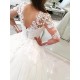 Long Sleeves V-Neck Lace Wedding Dresses Bridal Gowns 3030107 Long Sleeves V-Neck Lace Wedding Dresses Bridal Gowns 3030107