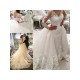 Long Sleeves V-Neck Lace Wedding Dresses Bridal Gowns 3030107 Long Sleeves V-Neck Lace Wedding Dresses Bridal Gowns 3030107