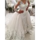 Long Sleeves V-Neck Lace Wedding Dresses Bridal Gowns 3030107 Long Sleeves V-Neck Lace Wedding Dresses Bridal Gowns 3030107