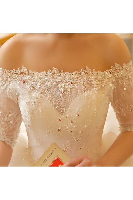 Lace Bridal Ball Gown Off-the-Shoulder Wedding Dresses Bridal Gowns 3030121 Lace Bridal Ball Gown Off-the-Shoulder Wedding Dresses Bridal Gowns 3030121