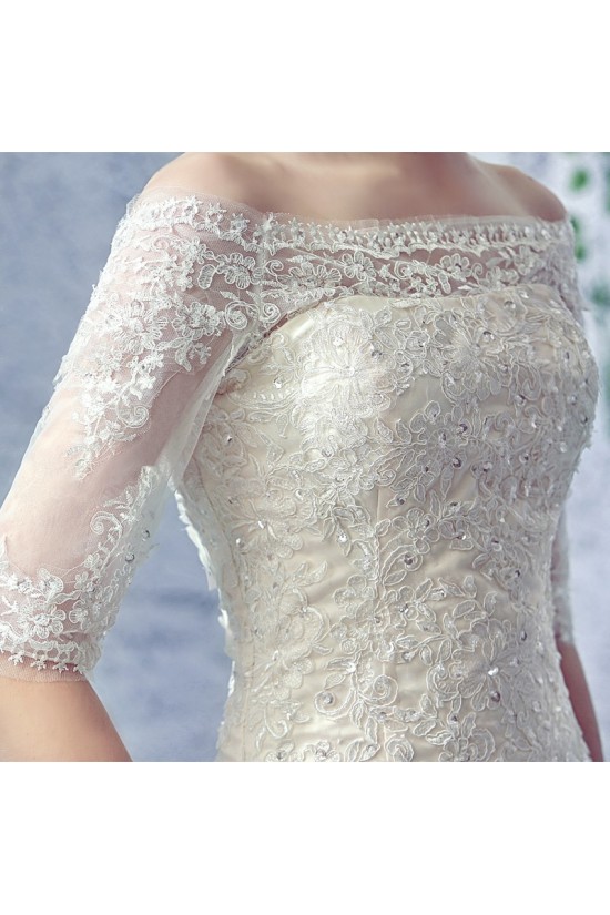 Mermaid Off-the-Shoulder Lace Wedding Dresses Bridal Gowns 3030132 Mermaid Off-the-Shoulder Lace Wedding Dresses Bridal Gowns 3030132