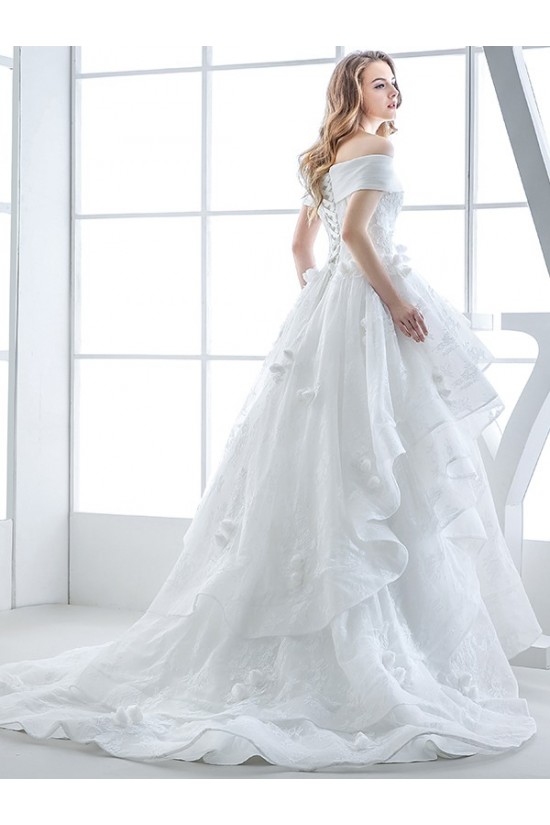 Ball Gown Off-the-Shoulder Lace Wedding Dresses Bridal Gowns 3030135 Ball Gown Off-the-Shoulder Lace Wedding Dresses Bridal Gowns 3030135
