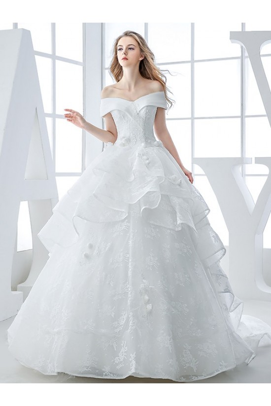 Ball Gown Off-the-Shoulder Lace Wedding Dresses Bridal Gowns 3030135 Ball Gown Off-the-Shoulder Lace Wedding Dresses Bridal Gowns 3030135