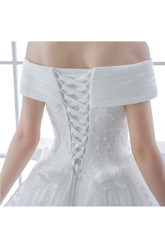 Ball Gown Off-the-Shoulder Lace Wedding Dresses Bridal Gowns 3030135 Ball Gown Off-the-Shoulder Lace Wedding Dresses Bridal Gowns 3030135