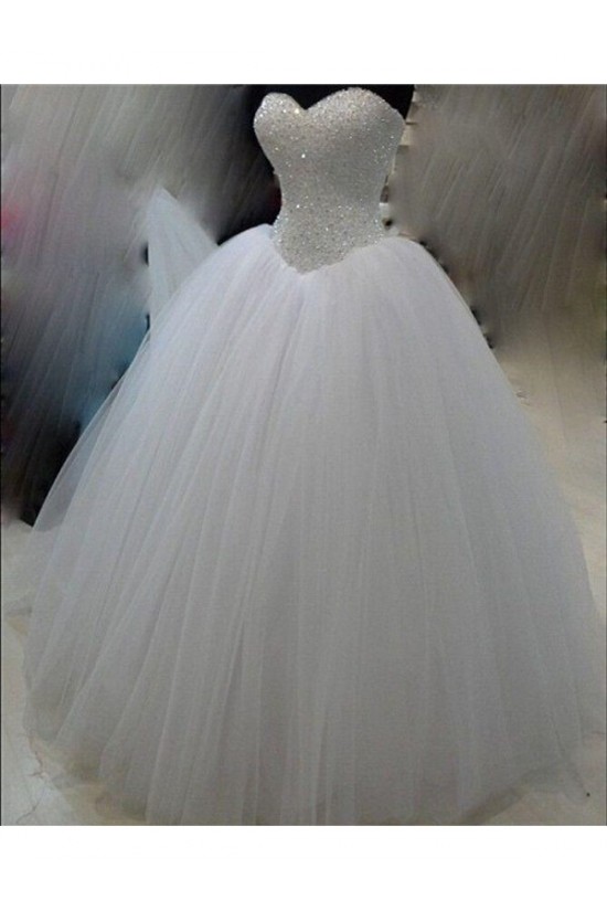 Ball Gown Sparkly Tulle Sweetheart Wedding Dresses Bridal Gowns 3030150 Ball Gown Sparkly Tulle Sweetheart Wedding Dresses Bridal Gowns 3030150