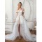 High Low Off-the-Shoulder Lace Wedding Dresses Bridal Gowns 3030153