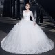Ball Gown V-Neck Long Sleeves Lace Wedding Dresses Bridal Gowns 3030155 Ball Gown V-Neck Long Sleeves Lace Wedding Dresses Bridal Gowns 3030155