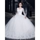 Ball Gown V-Neck Long Sleeves Lace Wedding Dresses Bridal Gowns 3030155 Ball Gown V-Neck Long Sleeves Lace Wedding Dresses Bridal Gowns 3030155