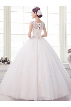 Ball Gown Sweetheart Lace Wedding Dresses Bridal Gowns 3030159
