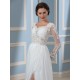 Long Sleeves Lace Chiffon Wedding Dresses Bridal Gowns 3030169 Long Sleeves Lace Chiffon Wedding Dresses Bridal Gowns 3030169