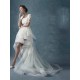 High Low Short Sleeves Lace Tulle Wedding Dresses Bridal Gowns 3030173 High Low Short Sleeves Lace Tulle Wedding Dresses Bridal Gowns 3030173