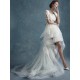 High Low Short Sleeves Lace Tulle Wedding Dresses Bridal Gowns 3030173 High Low Short Sleeves Lace Tulle Wedding Dresses Bridal Gowns 3030173