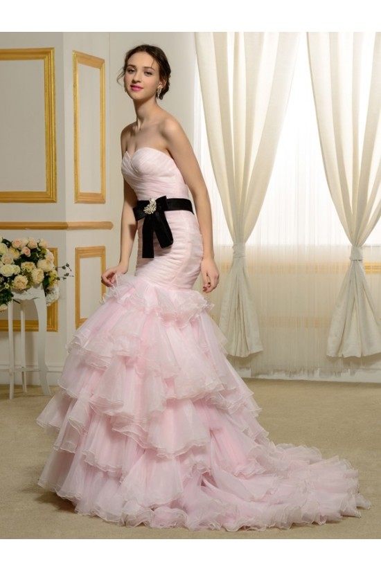 Mermaid Sweetheart Pink Wedding Dresses Bridal Gowns 3030174 Mermaid Sweetheart Pink Wedding Dresses Bridal Gowns 3030174