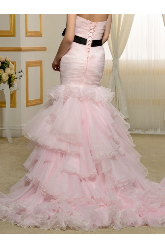 Mermaid Sweetheart Pink Wedding Dresses Bridal Gowns 3030174 Mermaid Sweetheart Pink Wedding Dresses Bridal Gowns 3030174