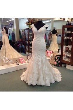 Lace Mermaid Wedding Dresses Bridal Gowns 3030183