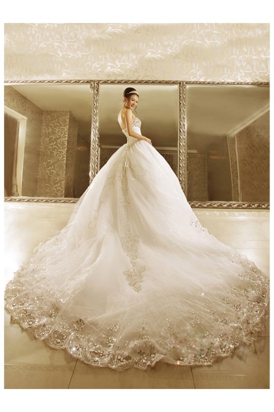 Ball Gown Crystal Wedding Dresses Bridal Gowns 3030191