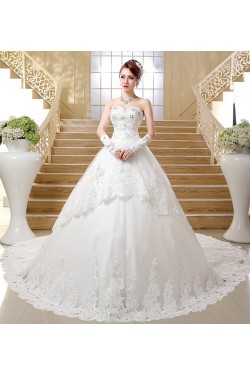 Ball Gown Sweetheart Lace Wedding Dresses Bridal Gowns 3030193