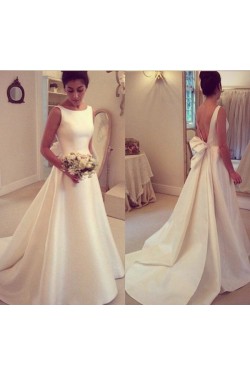 A-Line Sleeveless Wedding Dresses Bridal Gowns 3030207
