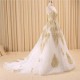 A-Line Sweetheart Gold Lace Appliques Wedding Dresses Bridal Gowns 3030216 A-Line Sweetheart Gold Lace Appliques Wedding Dresses Bridal Gowns 3030216