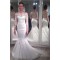 Long Sleeves Lace Mermaid Wedding Dresses Bridal Gowns 3030244