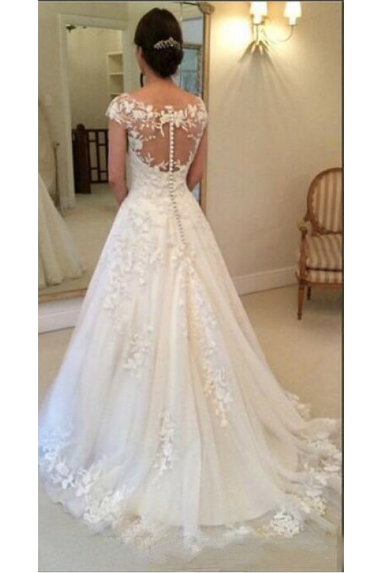 A-Line Lace Wedding Dresses Bridal Gowns 3030270 A-Line Lace Wedding Dresses Bridal Gowns 3030270