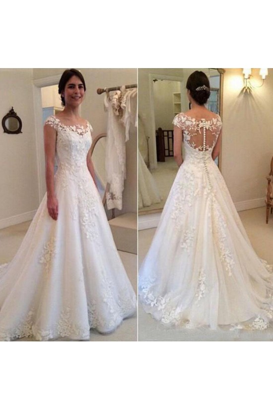 A-Line Lace Wedding Dresses Bridal Gowns 3030270 A-Line Lace Wedding Dresses Bridal Gowns 3030270