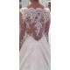 A-Line Long Sleeves Lace Wedding Dresses Bridal Gowns 3030273