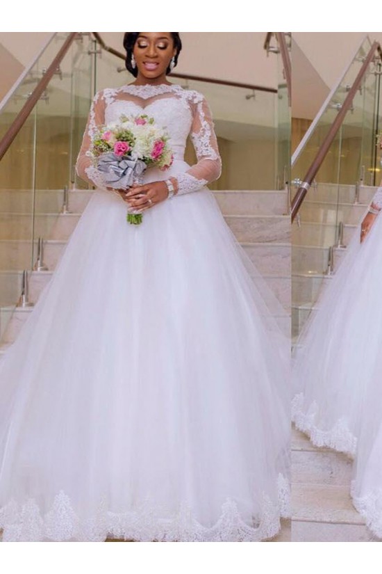 Long Sleeves Lace Plus Size Wedding Dresses Bridal Gowns 3030281 Long Sleeves Lace Plus Size Wedding Dresses Bridal Gowns 3030281
