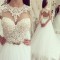 A-Line Lace Tulle Sleeveless Wedding Dresses Bridal Gowns 3030288
