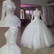 Bateau Neckline Long Sleeves Lace Wedding Dresses Bridal Gowns 3030304 Bateau Neckline Long Sleeves Lace Wedding Dresses Bridal Gowns 3030304